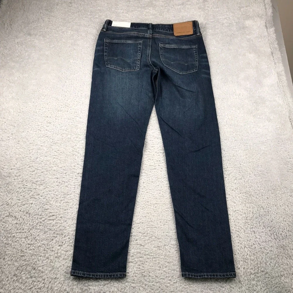 American Eagle Jeans Mens 29x32 Athletic Fit Flex Stretch Dark Wash NEW NWT